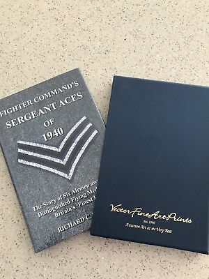 300x400 Multi Signed Battle Of Britain Vector Fine Art Fighter Commands