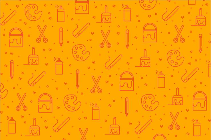 739x490 Fine Art Tools Icon Pattern Background