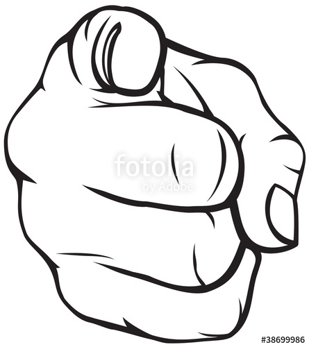 Finger Pointing Stock Image And Royalty Free Vector 445x500 Finger Pointing Stock Image And Royalty Free Vector