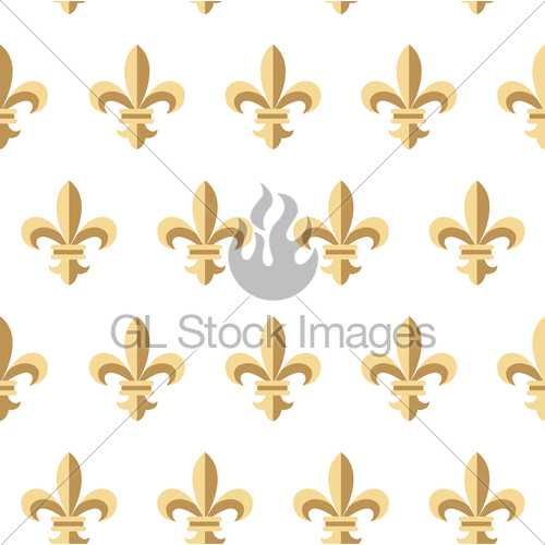 500x500 Vector Fleur De Lis Flower Gl Stock Images