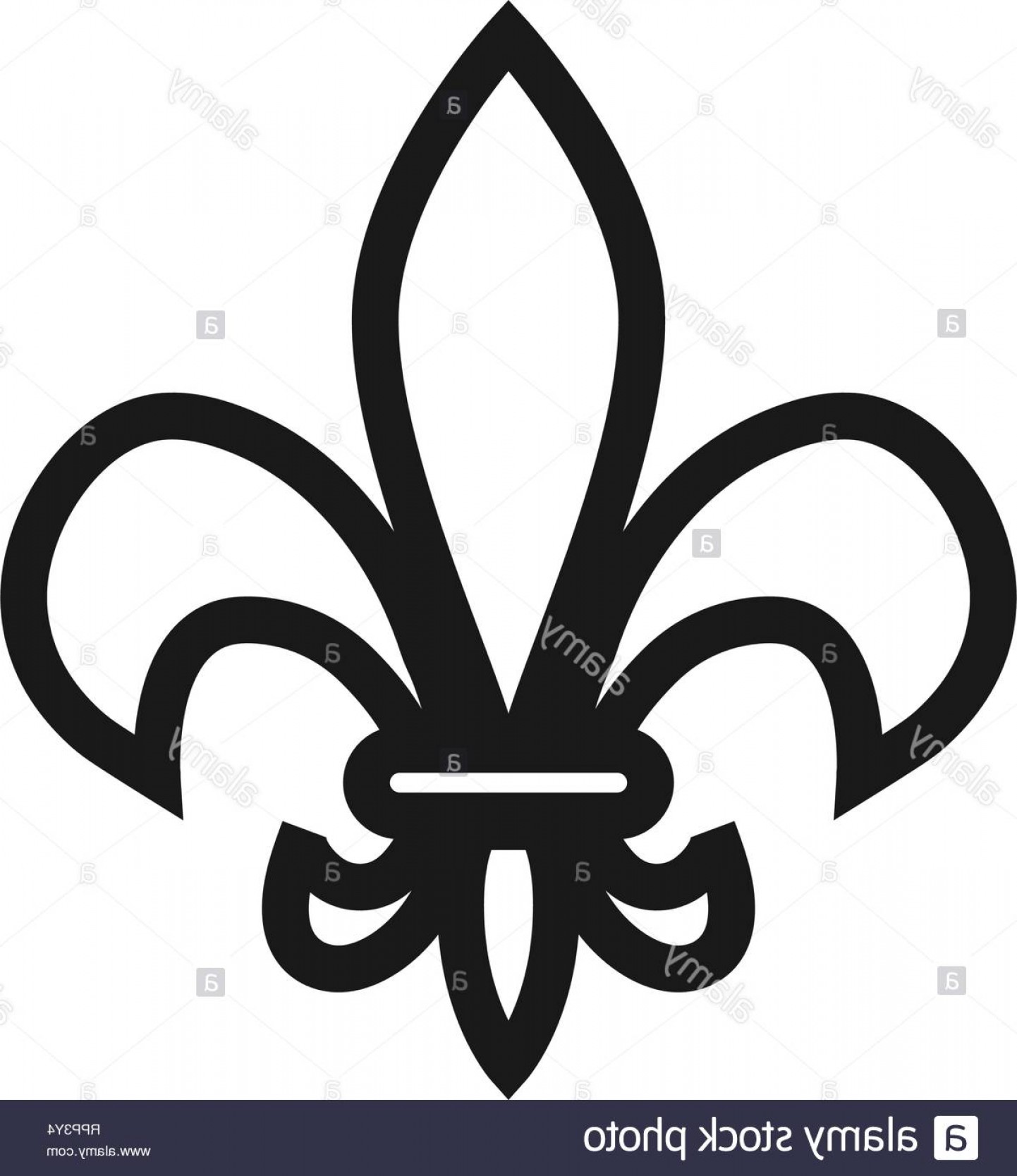 1442x1668 Fleur De Lis Icon Design Template Vector Isolated Illustration