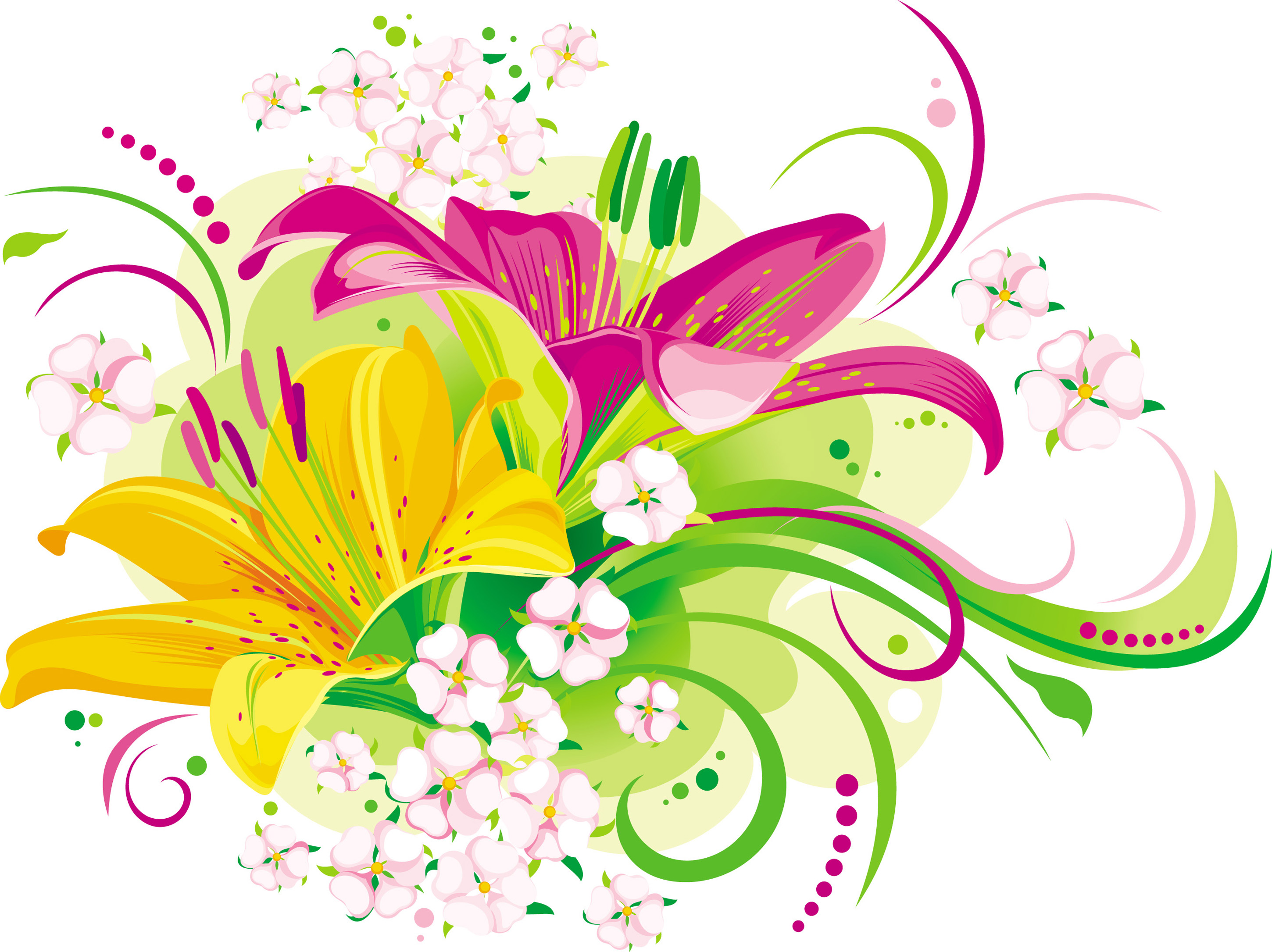 2900x2171 Flowers Vectors Png Transparent Flowers Vectors Images