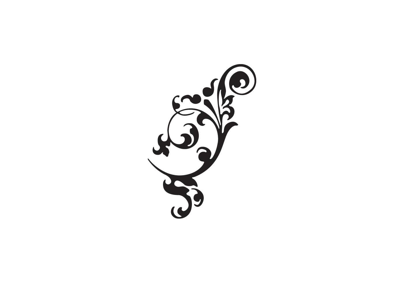 1400x980 Free Vector Vector Flourish Free Ornament