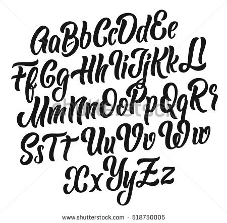 450x443 Lettering Fonts Clever Hippo