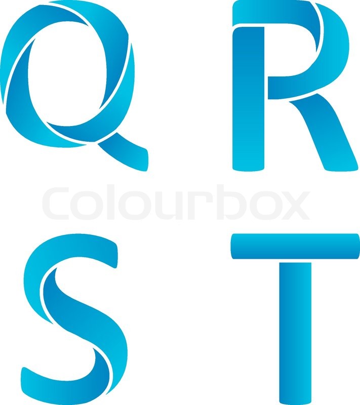 711x800 Abstract Design Vector Font Made Of Stock Vector Colourbox