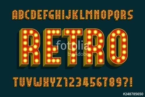 500x334 Light Bulb Letters