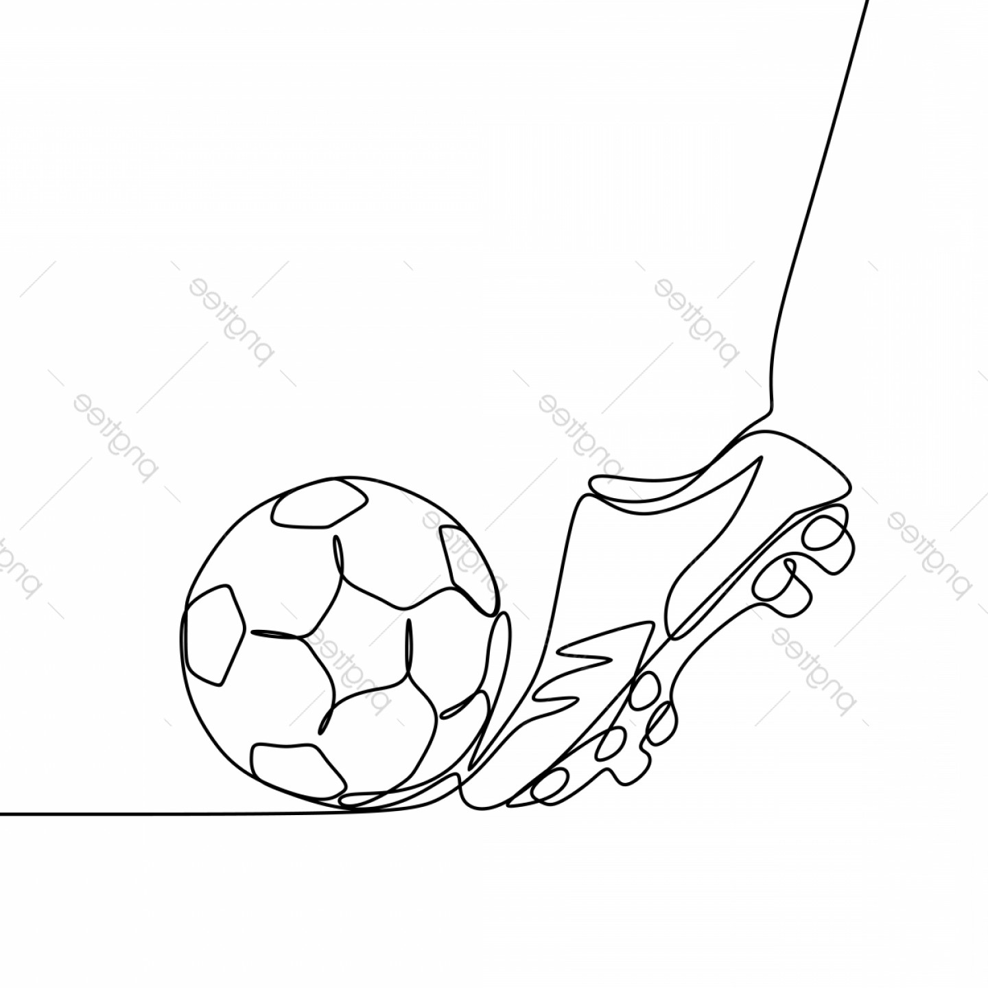 1440x1440 Football Laces Vector Drawing Soidergi