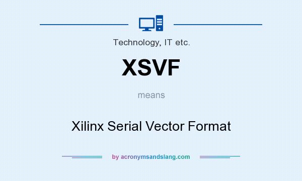 600x360 What Does Xsvf Mean