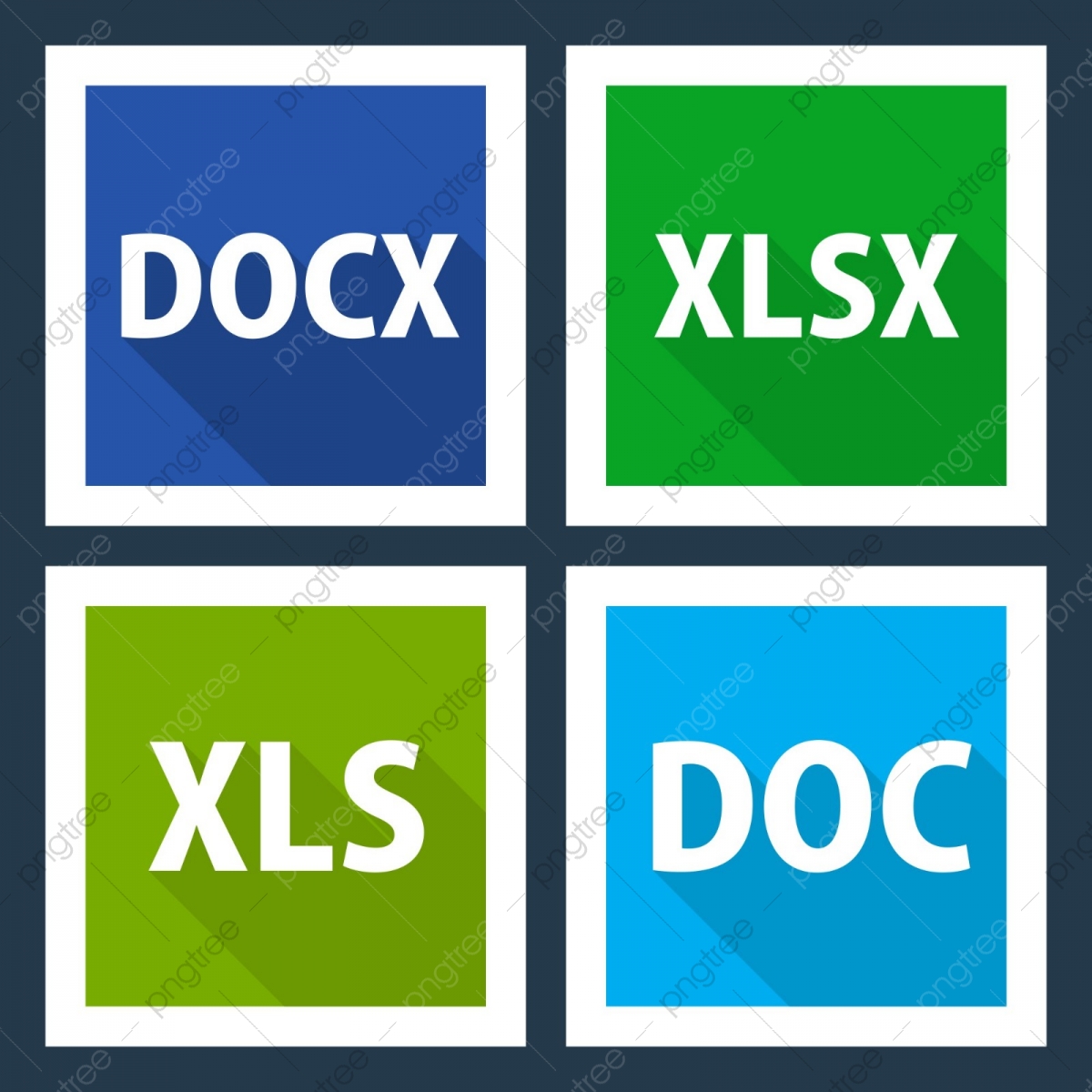 1200x1200 Format And Extension Icons, File, Format, Type Png And Vector