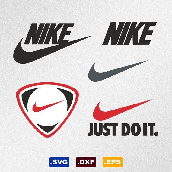 570x570 Nike Logo Dxf, Vector For Silhouette, Cricut