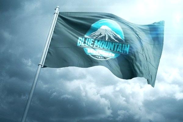 600x400 Flag Free Vector Format Download Realistic Waving Photoshop Template