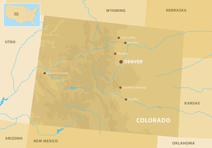 700x490 Colorado Mountains Map