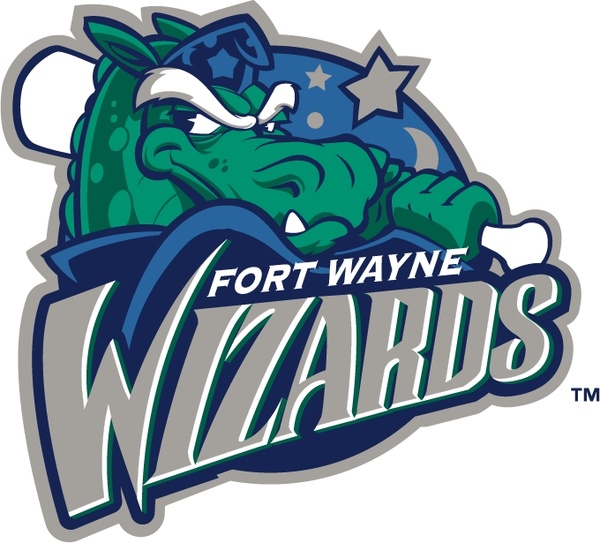 600x543 Fort Wayne Wizards Free Vector In Encapsulated Postscript