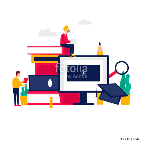 500x500 Forum, Correspondence, Internet, Technology Flat Illustration