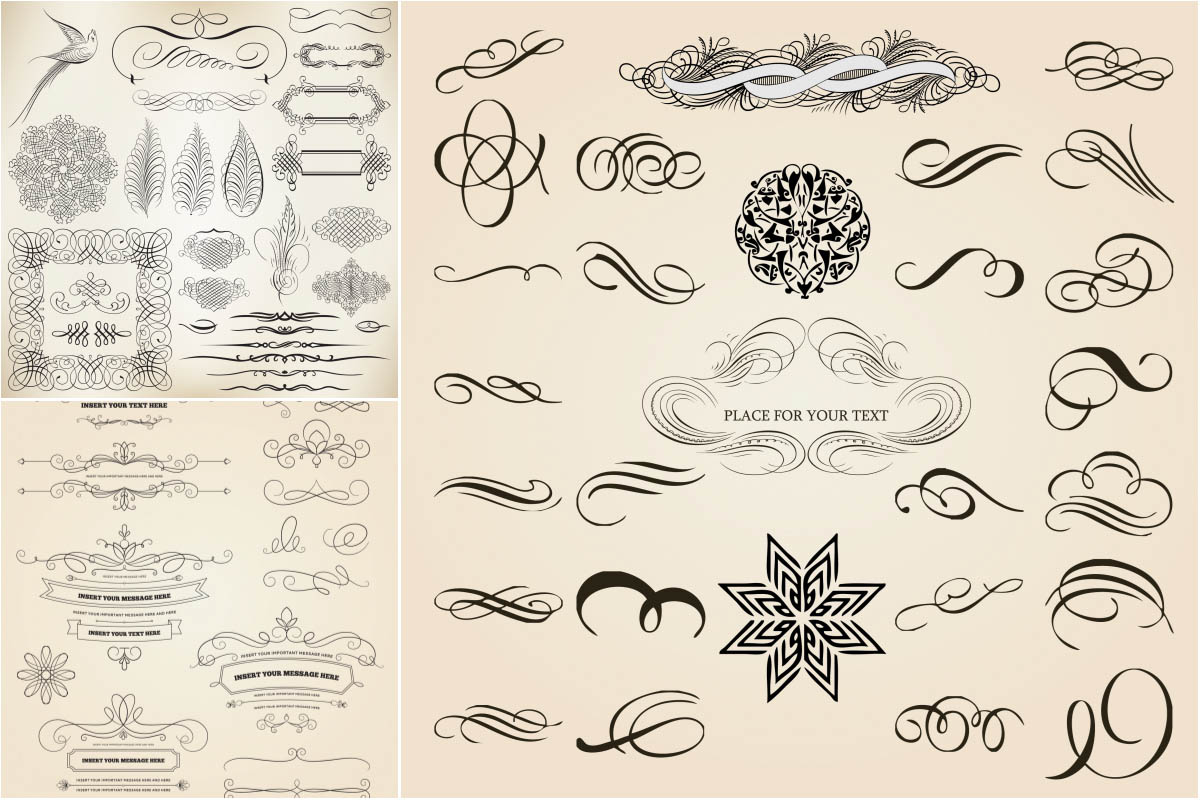 1200x800 Vintage Ornate Frames And Borders Vector Free Download