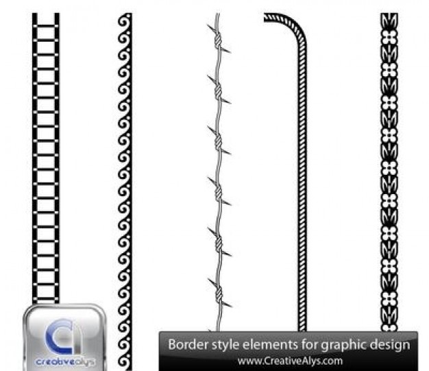 626x541 Abstract Border And Frame Artwork Vector Free Download