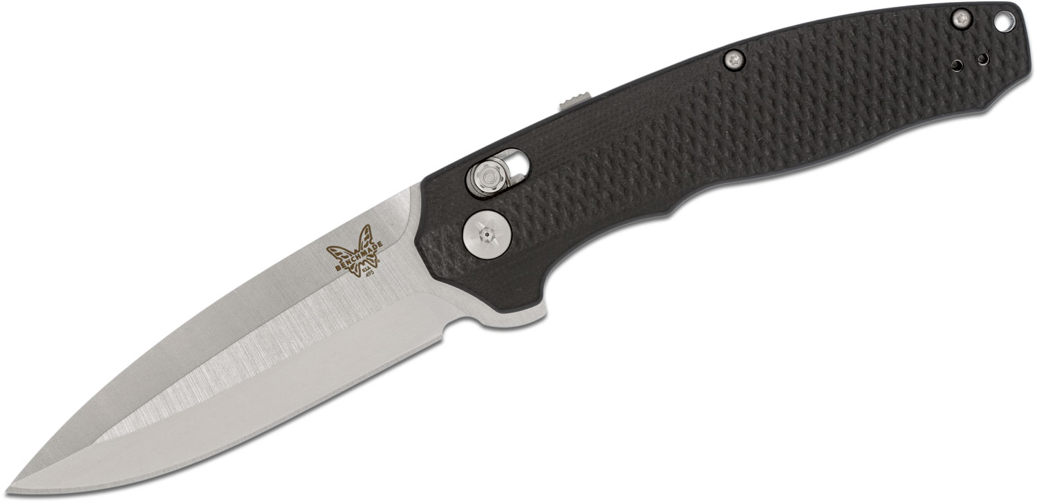 1500x728 Benchmade Vector Axis Assisted Flipper Knife Satin Plain