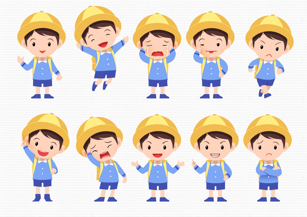 1000x707 Boy Vector Free Download Mascot Creator Toolkit Special