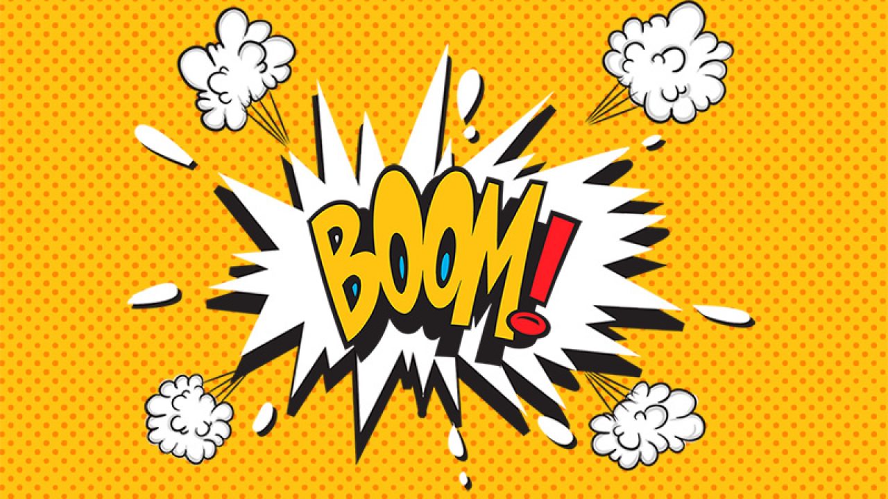 1280x720 Free Download Pop Art Elements Vector