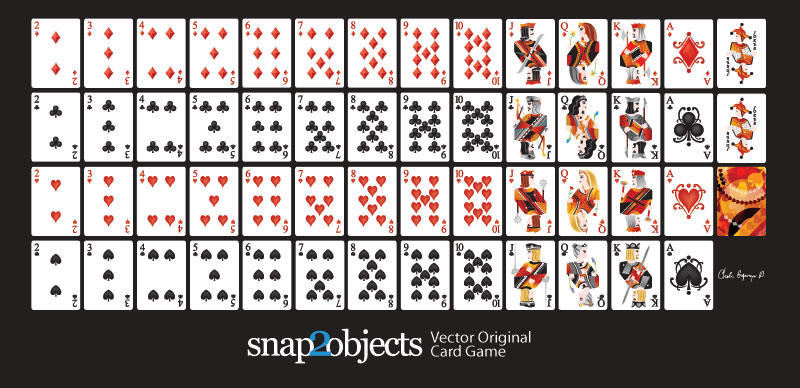 800x388 Free Vector Deck Of Card Game