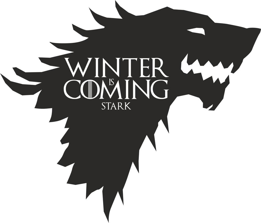 1000x855 Game Of Thrones Stark Vector Free Vector Cdr Free Download