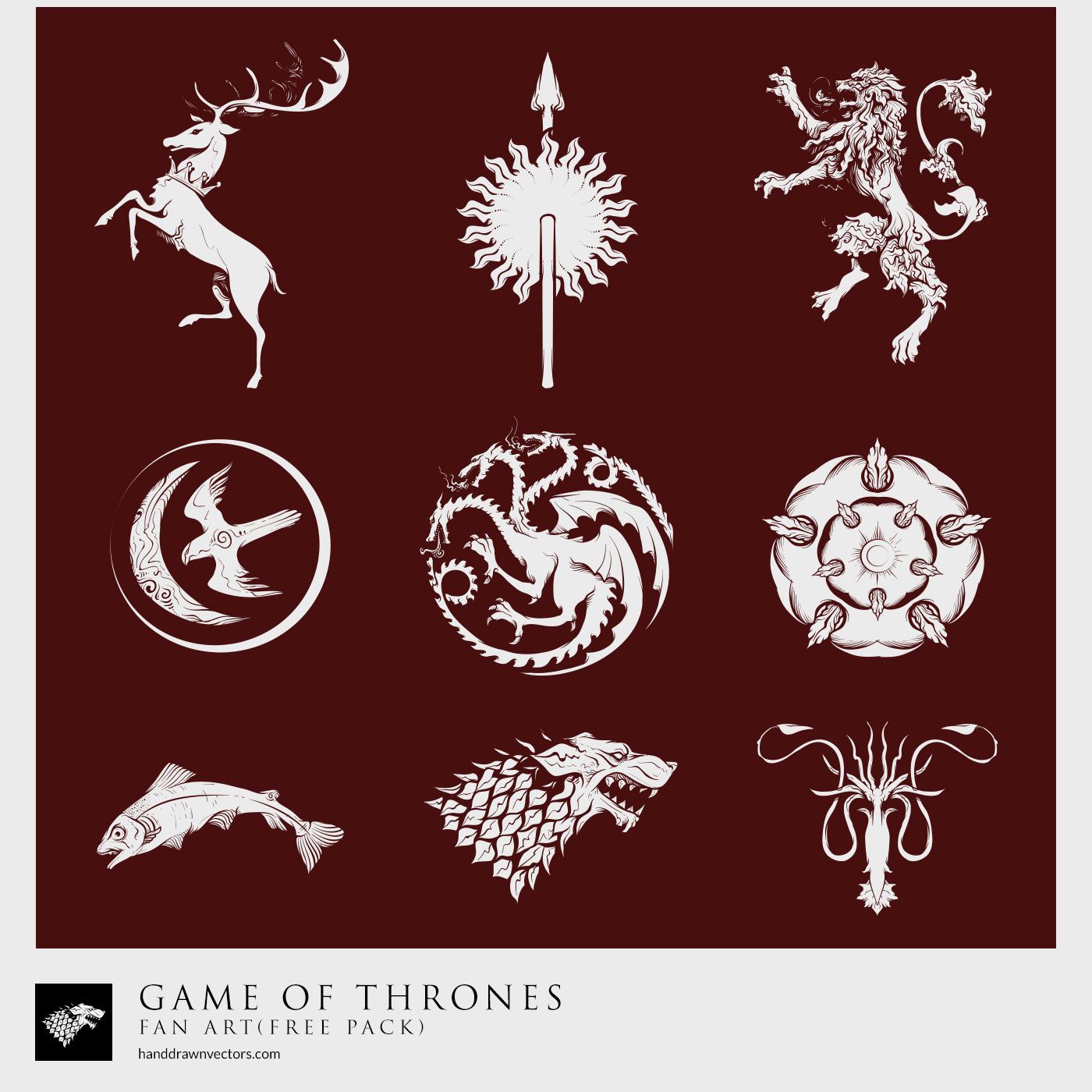 1400x1400 Game Of Thrones Vectors Win Or Die Game Of Thrones Fans