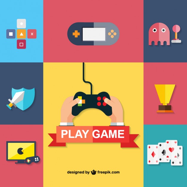 626x626 Game Icons Vector Free Download