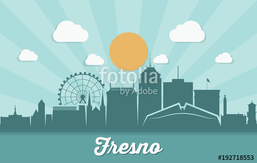 500x317 Fresno Skyline