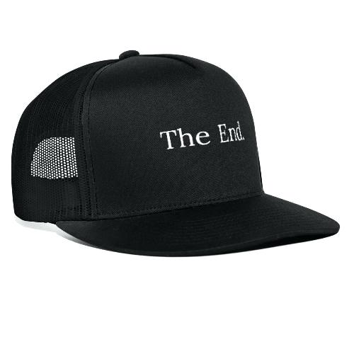 500x500 The End Cool Template Trucker Cap Hat Vector Front
