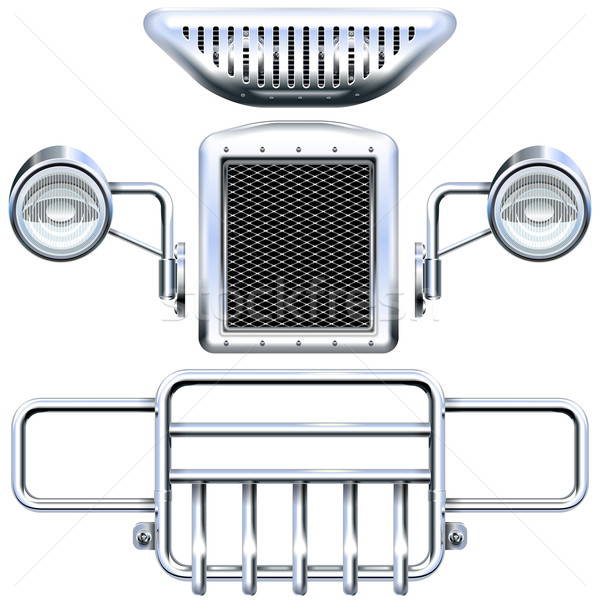 600x600 Vector Front Car Part Vector Illustration Dashadima