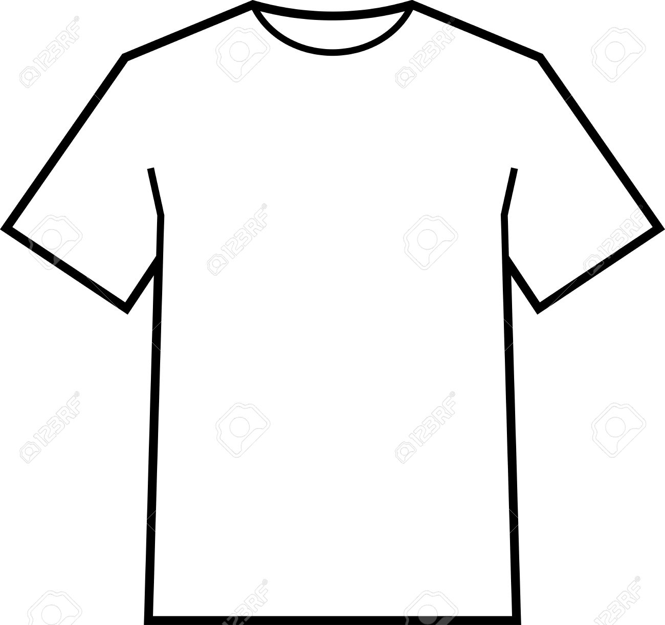 1300x1222 Plain T Shirte Free Blank Tshirt Download Clip Art