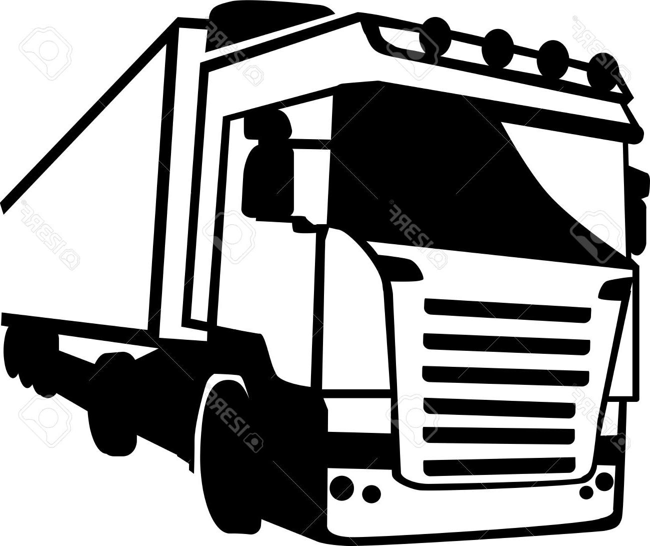 1300x1091 Best Free Truck Vector Front Free Free Vector Art, Images