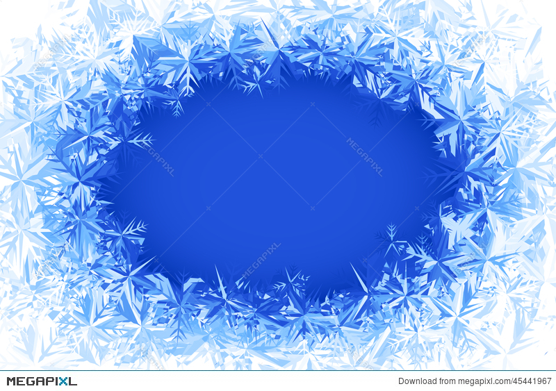 Vector Frost Frame Illustration 800x563 Vector Frost Frame Illustration