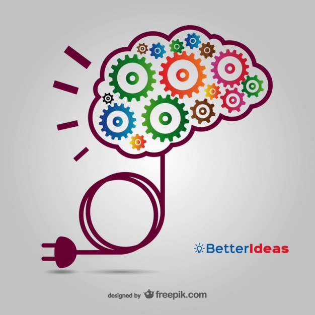626x626 Left Brain Right Brain Vector Vector Free Vector Download