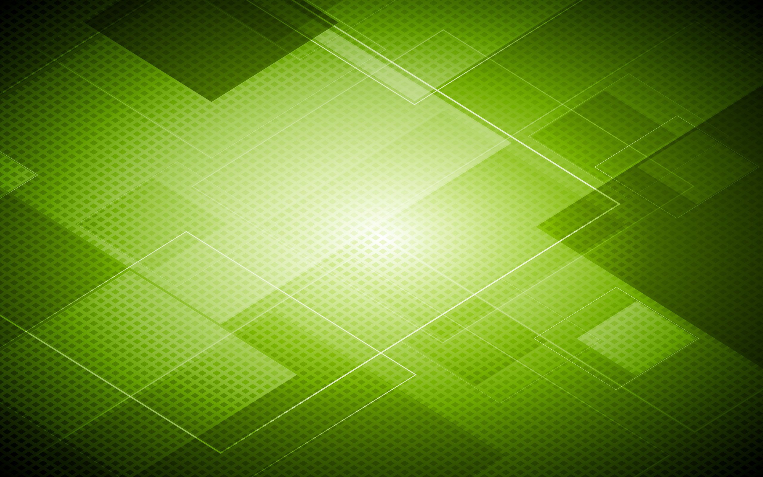 2560x1600 Green Vector Wallpapers