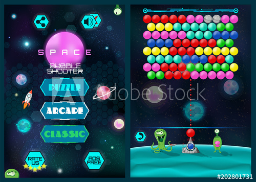 500x356 Mobile Bubble Shooter Game Screen Full Game