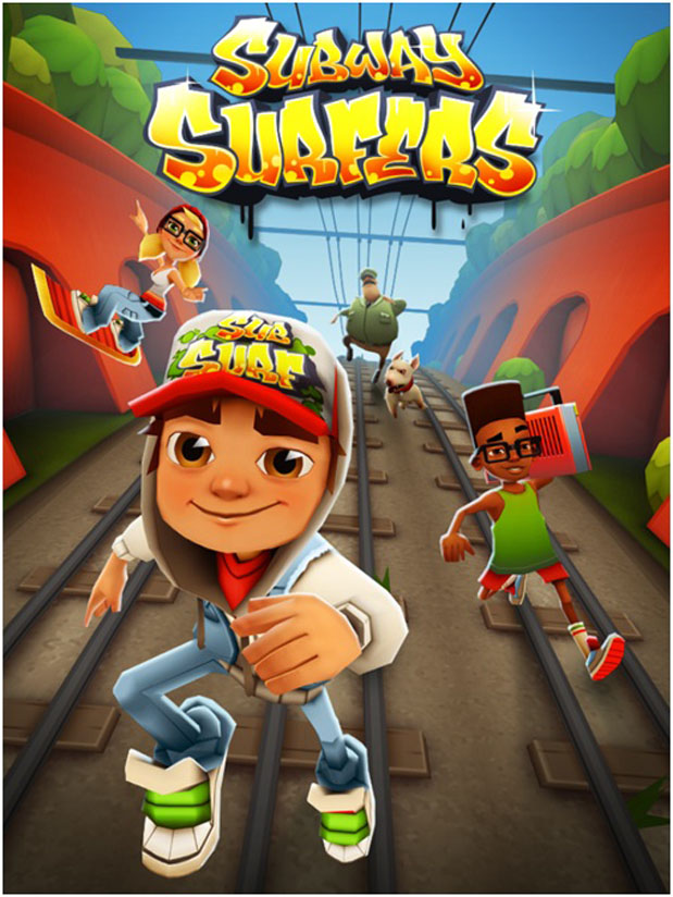 619x824 Subway Surfers Vector
