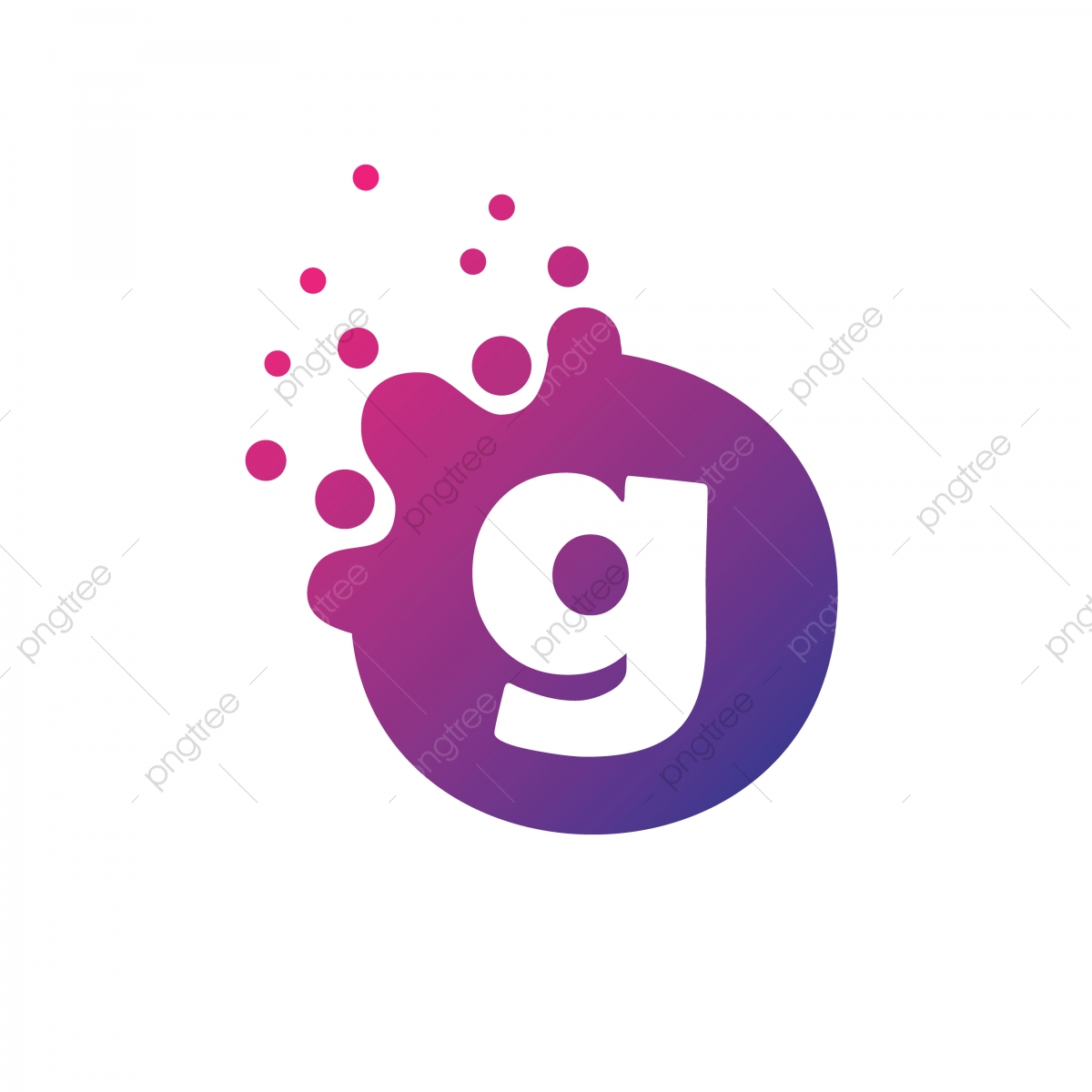 1200x1200 Dots Letter G Logo G Letter Design Vector With Dots, Logo, Design
