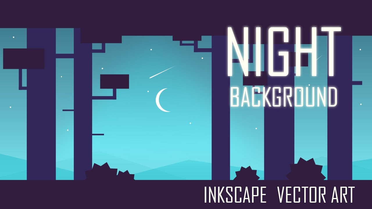 Flat Night Bg 1280x720 Flat Night Bg