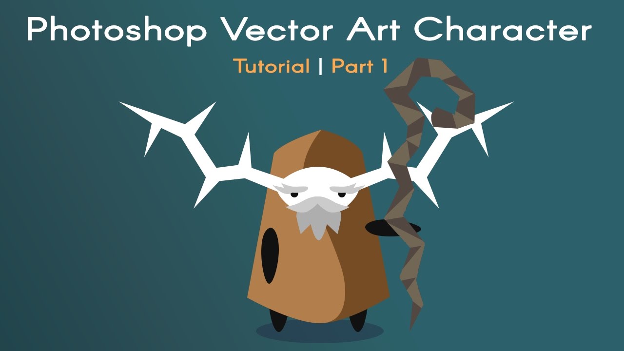 Photoshop Vector Art Video Game Character Tutorial 1280x720 Photoshop Vector Art Video Game Character Tutorial