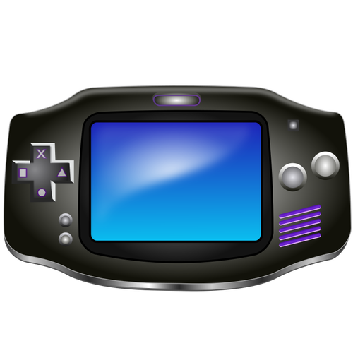 Game Console Vector Image 500x500 Game Console Vector Image
