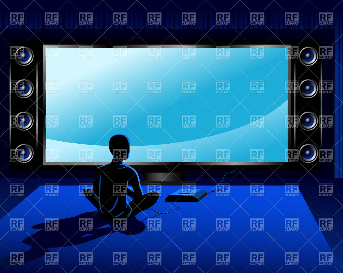 Boy Playing Video Game Console In Front Of Tv Set Vector Image 1200x954 Boy Playing Video Game Console In Front Of Tv Set Vector Image
