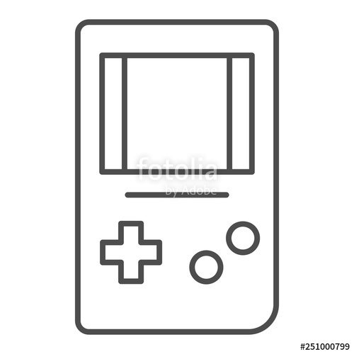 Tetris Thin Line Icon Game Console Vector Illustration Isolated 500x500 Tetris Thin Line Icon Game Console Vector Illustration Isolated