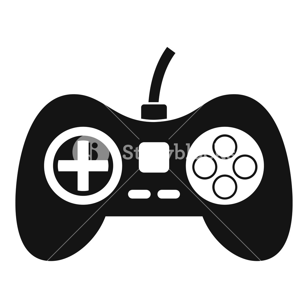 Video Game Console Controller Icon Simple Illustration Of Video 1000x1000 Video Game Console Controller Icon Simple Illustration Of Video