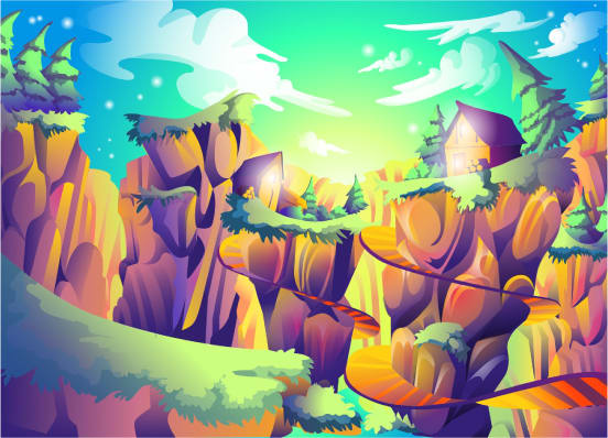 552x398 Create Or Design Cute Flat Vector Assets For Your Game