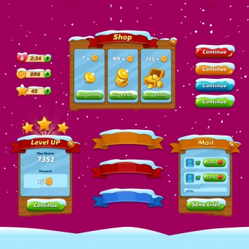 360x360 Game Ui Png, Vector, And Clipart With Transparent Background