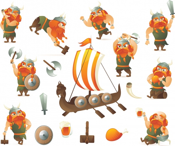 600x501 Vector Cartoon Game Characters Free Vector In Encapsulated