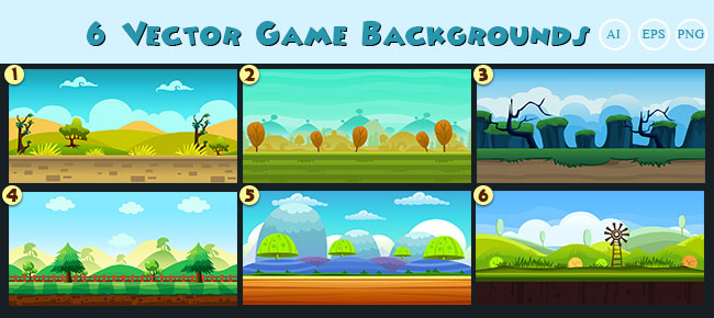 650x290 Buy Vector Game Backgrounds
