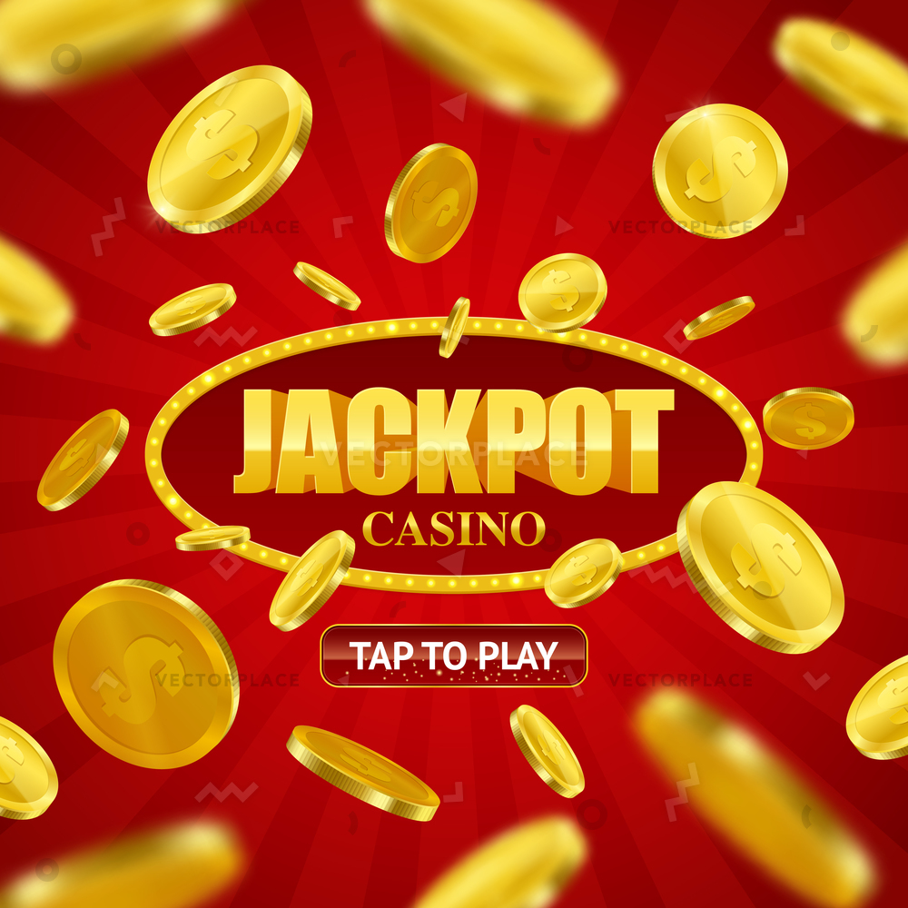 Jackpot Casino Game Online Site Design Vector Illustration 1000x1000 Jackpot Casino Game Online Site Design Vector Illustration