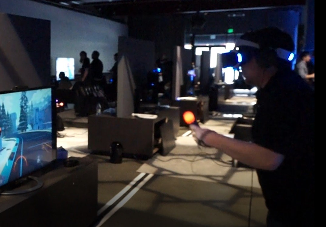 1075x749 Watch Some Blistering Fast Gameplay In Vr Racing Game Sprint Vector